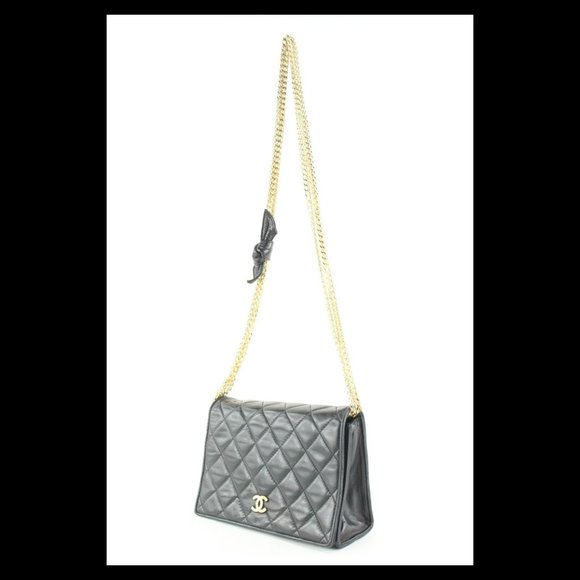 Chanel Black Quilted Lambskin Multi Chain GHW 3CK419C - Picture 2 of 12